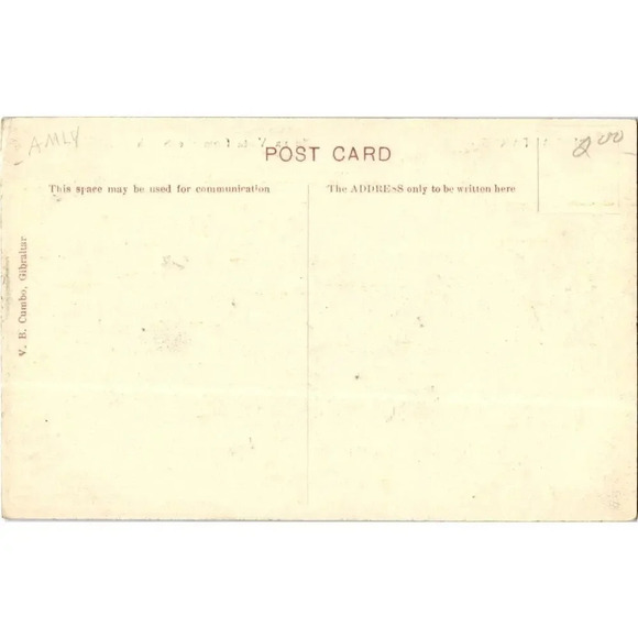 Buena Vista from the South Gibraltar Postcard - Picture 2 of 2